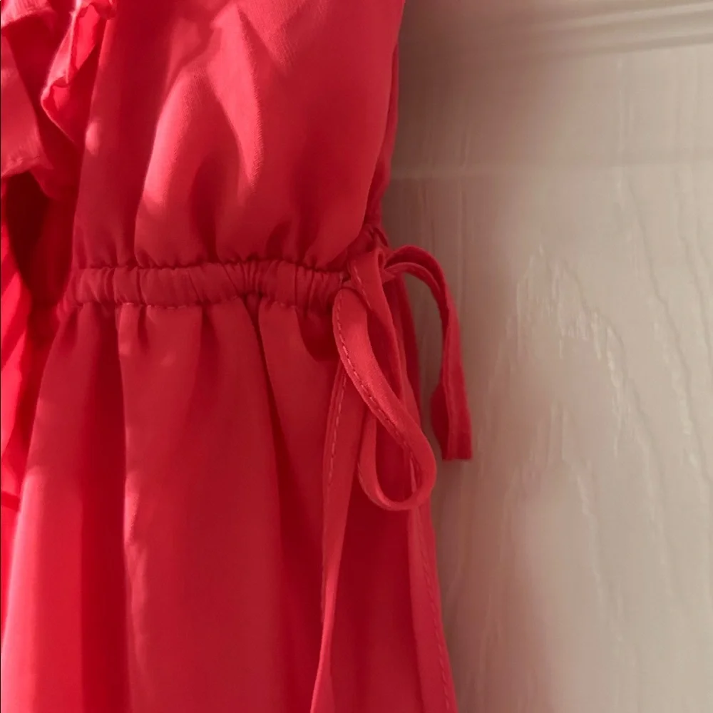 Mustard Seed Vibrant Pink Ruffled Dress - Picture 4 of 12